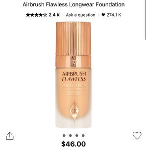 Charlotte Tilbury Matte Foundation